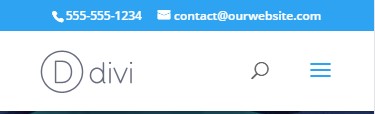 Divi Default Header
