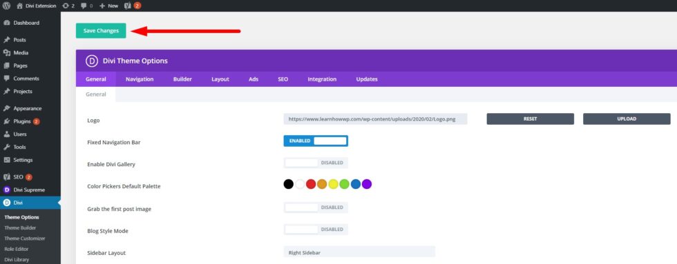 How To Change Logo In Divi Theme Header LearnHowWordPress