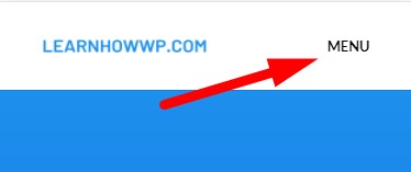 Replaced hamburger icon with text Divi theme