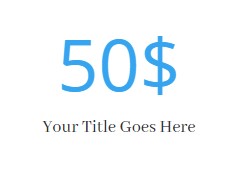 Number Counter dollar sign added after number