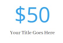 Number Counter Dollar Sign